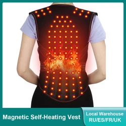 Tourmaline Self Heating Magnetic Therapy Back Support Brace Nano Infrared Waist Massage Belt Neck Massager Pad Posture Corrector