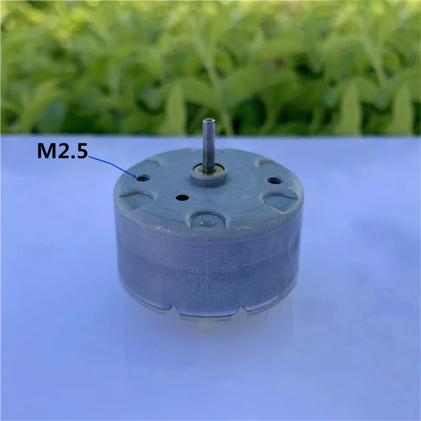 500TB-18280 DC Motor DC 3V 5V 6V Metal Brushed Motors For Household Automatic Aerosol Dispenser, DIY Fan, Smart Water Meter