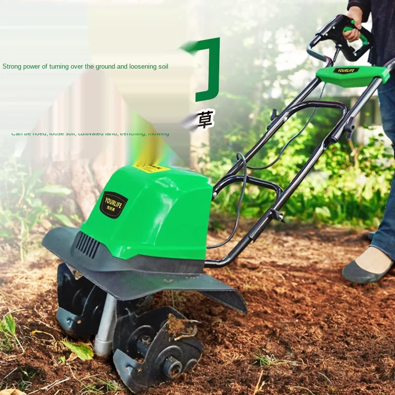 Electric Soil Ripper Vegetable Farm Household Tiller  Agricultural Tools Cultivation Machine Hoe Digging Irrigation System