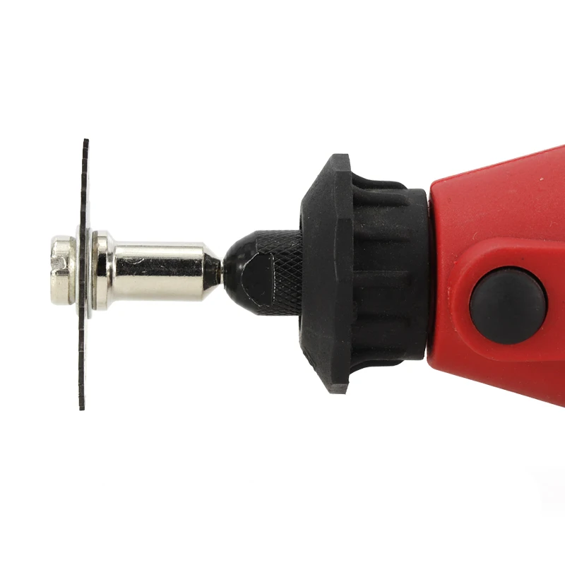 Mandrino per lama per sega da 2 pezzi 3.175mm/6mm asta di prolunga per disco da taglio asta connettiva per accessori per elettroutensili rotanti Dremel