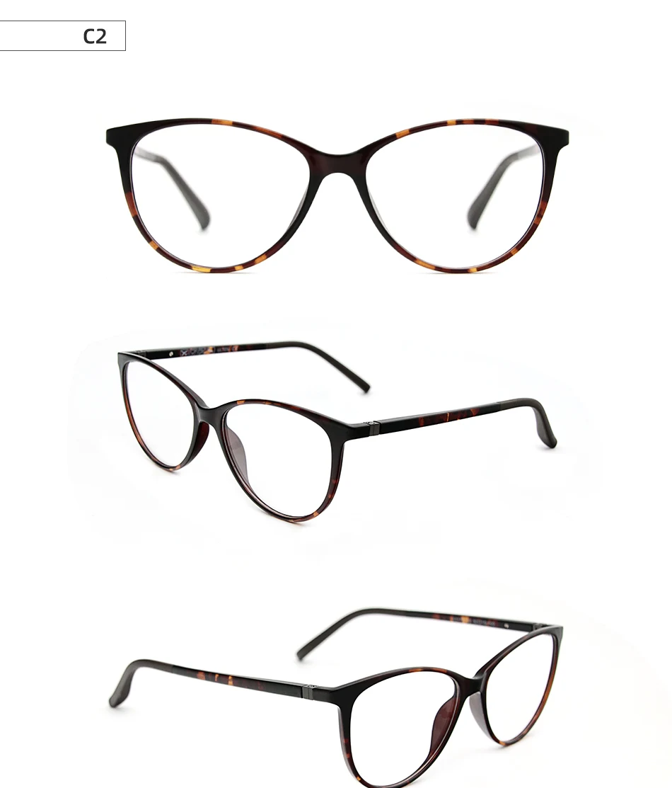 X3173 Polarisierte Magnet Clip Auf Sonnenbrille Frauen Retro Cat Eye Rezept Sonnenbrille Für Frauen UV400 Myopie Optische Brillen – Detail 13