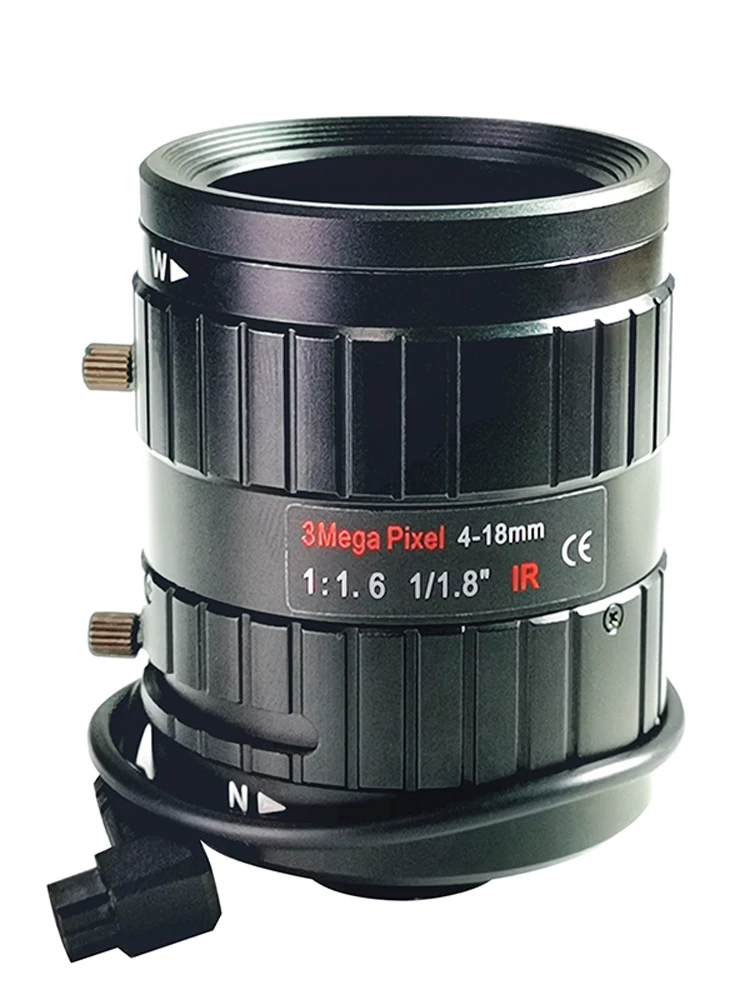 Obiektyw CCTV ZUMLIAN 11-50mm 10-120mm 4-18mm Obiektyw zmiennoogniskowy 1/1.8'' Kamery C/CS-Mount 8MP 1/1.7'' IR do kamery monitorującej 4K — zdjęcie 2