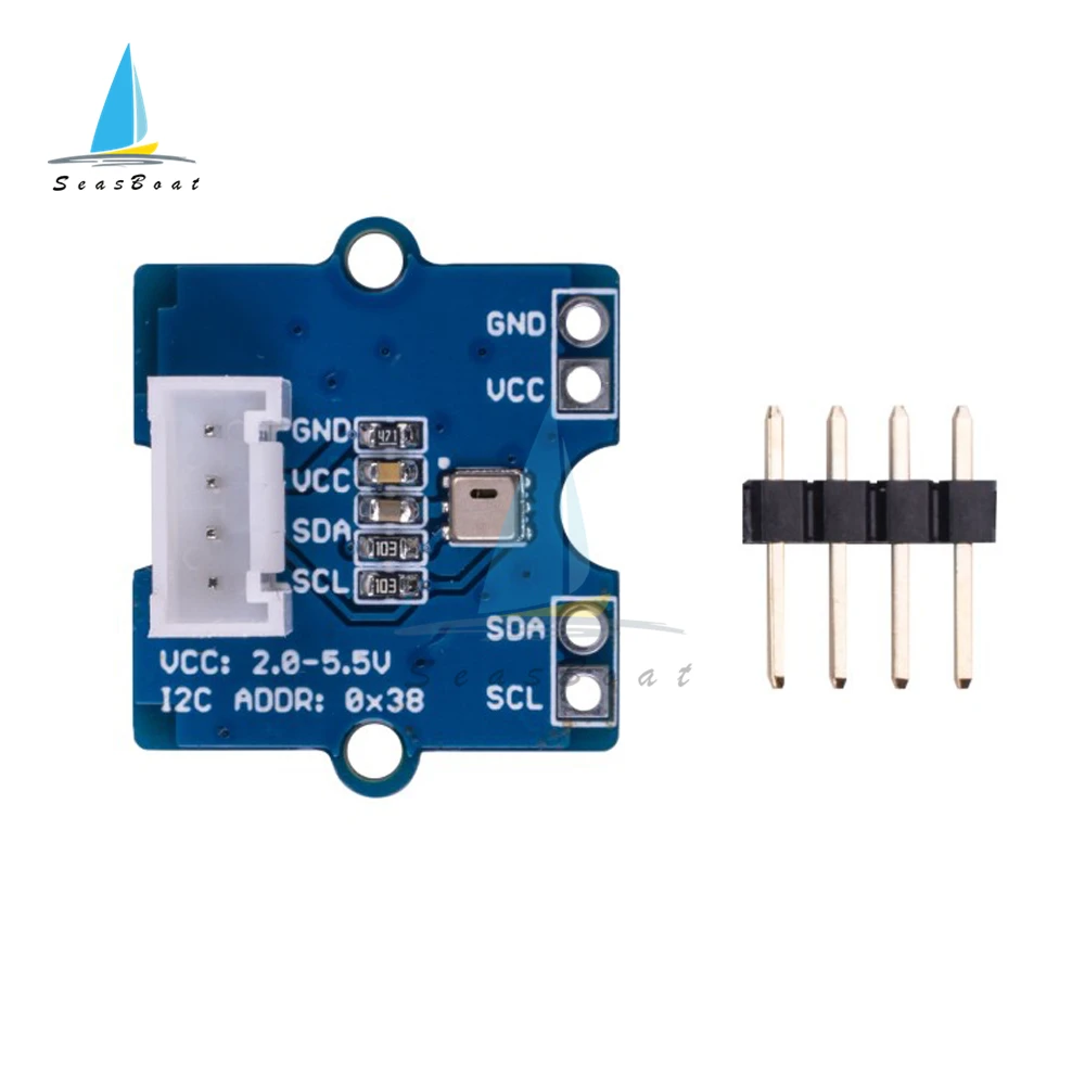 

AHT20 High Precision Digital Temperature and Humidity Sensor Measure Module I2C Grove Interface Communication for SMD Package