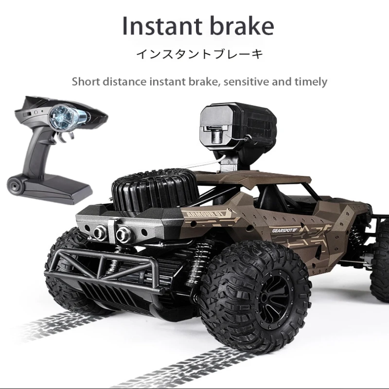 Remote Control Off-Road Truck 720P HD Camera 2.4G Radio Control 50 Degree Climbing 4WD WIFI FPV APP Control RC Crawler Kids\' Toy