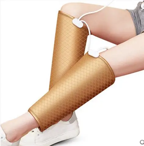 

Gold electric heating kneepad thermal women's joint male summer the elderly knee four seasons massage device