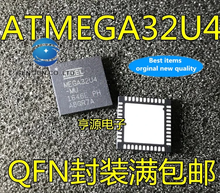 5pcs-real-photo-100-new-and-orginal-atmega32u4-atmega32u4-mu-qfn44-mega32u4-8-bit-microcontroller