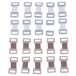 10/30Pcs Bandage Clips Ersatz Elastische Bandage Wrap Stretch Metall Clips Fixierung Schellen Haken First Aid Kit für sport