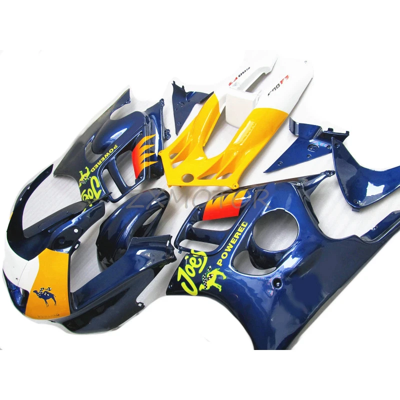 Replace Fairing Kit For HONDA CBR 600 F3 1997 1998 Plastic fairings CBR600 cbr 600 97 98 Yellow Blue Black White Bodywork VD27