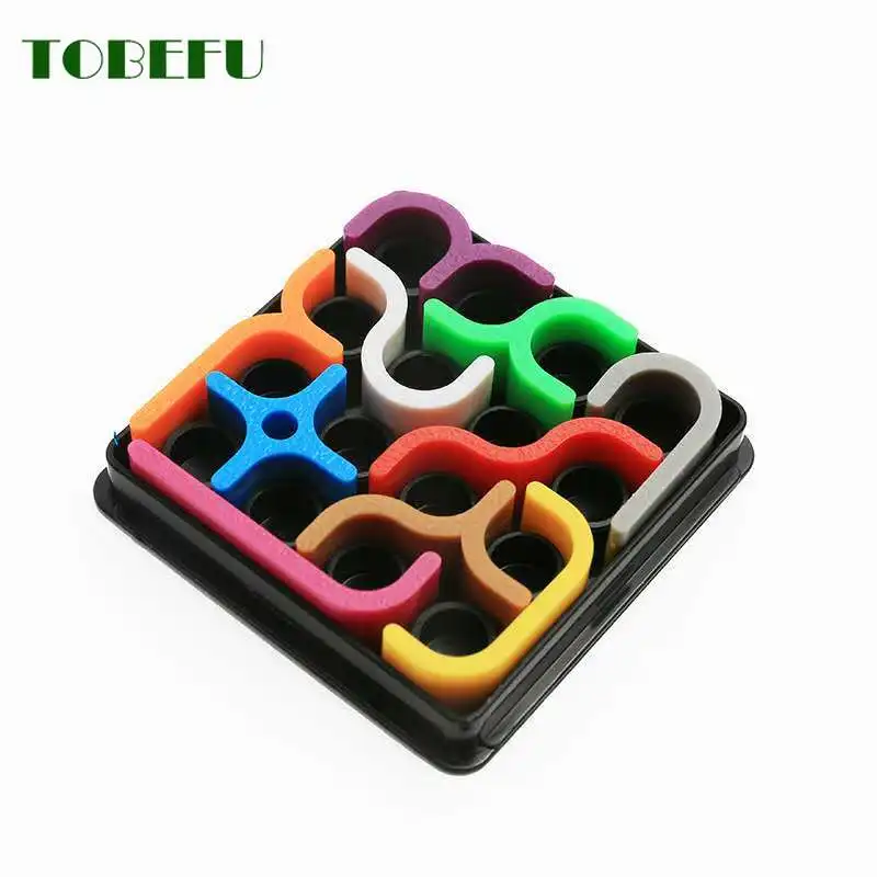 Puzzle di intelligenza 3D creativo Crazy Curve Sudoku Puzzle giochi linea geometrica Matrix Puzzle Toys For Children Learning Toy Gift