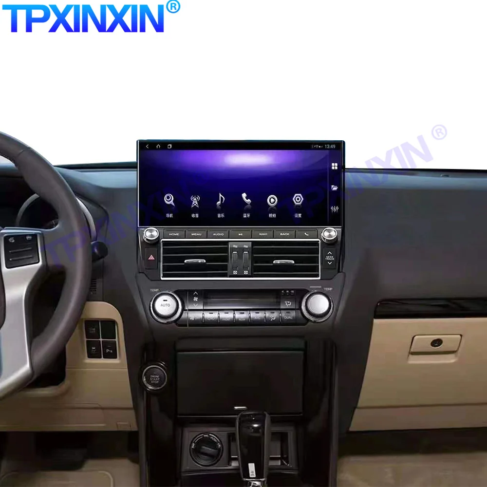 

Android 10,0 8 + 128G для Toyota Prado 2010-2017 Carplay DSP мультимедийный плеер Автомагнитола стереомагнитофон навигатор GPS головное устройство