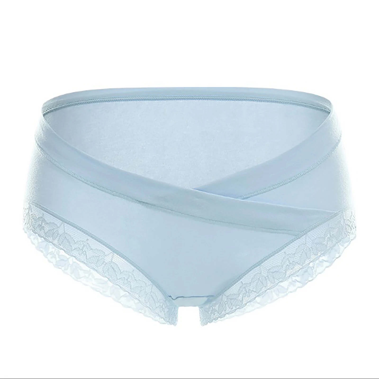 Cintura baixa do sexo feminino roupa interior para grávidas mulheres grávidas algodão respirável em forma de u calcinha cueca macia gravidez cuecas