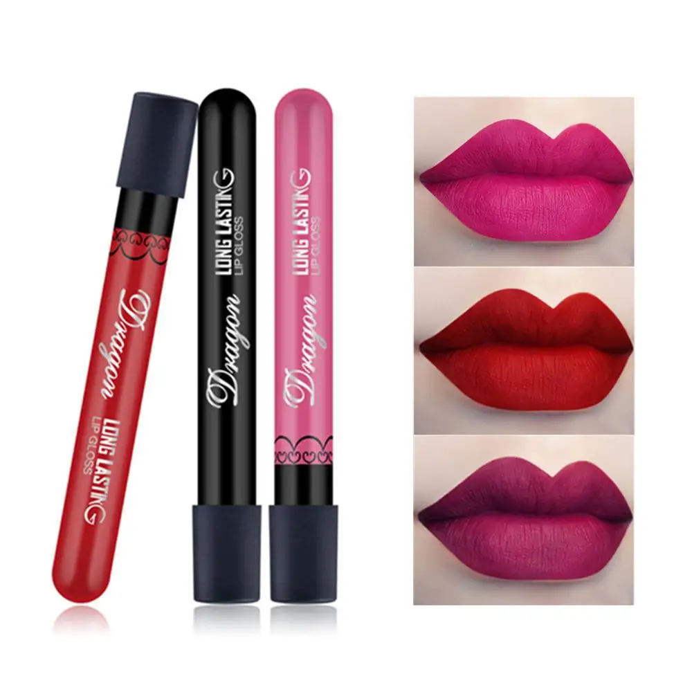 Brillo de labios de maquillaje de terciopelo, lápiz labial líquido de larga duración, tinte de labios mate, brillo de labios Sexy, Cosméticos de labios, 28 colores