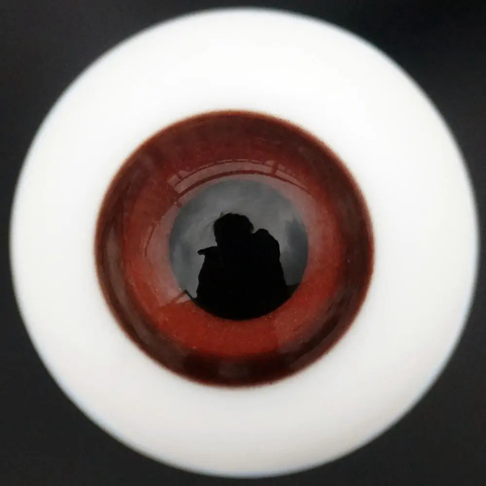 

14mm 16mm 18mm Round Glass Eyes Eyeball MK BJD Doll Makeup Jewelry Use Taxidermy Steampunk Craf ts HEDUOEP