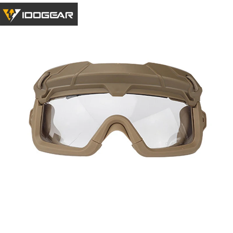 IDOGEAR Tactico Goggles Anti-Fog Dust OC Style Helmet Paintball Outdoor Sports Hunting Eyewear 6904