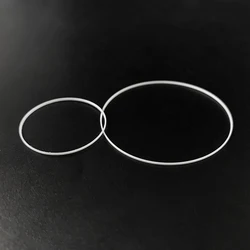 White Gasket 0.35mm Thick 0.6mm High 16-24.5mm I Ring Fits Front Watch Crystal Glass Repair Parts Watches Accessories，1pcs