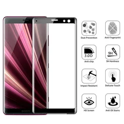 Full 3D Curved Protective Glass For Sony Xperia 10 Plus L3 XZ3 XZ2 XZ XZS XZ4 XA3 Compact XZ premium tempered glass