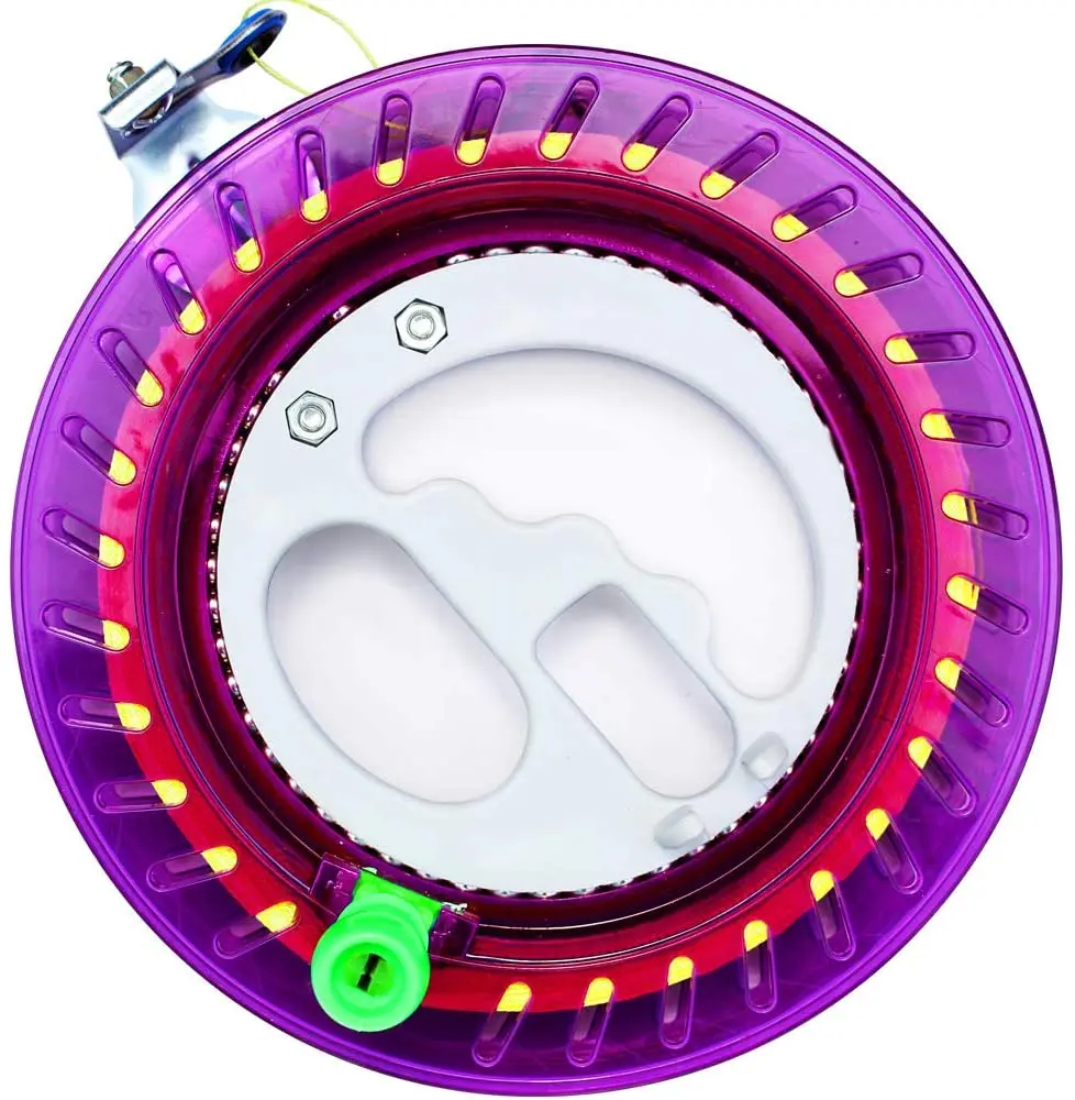 New Arrive  High Quality 16cm Kite Purple  Wheel For Big Kite Flying Traction Tools Kite Handle Wheel and 100 m Line