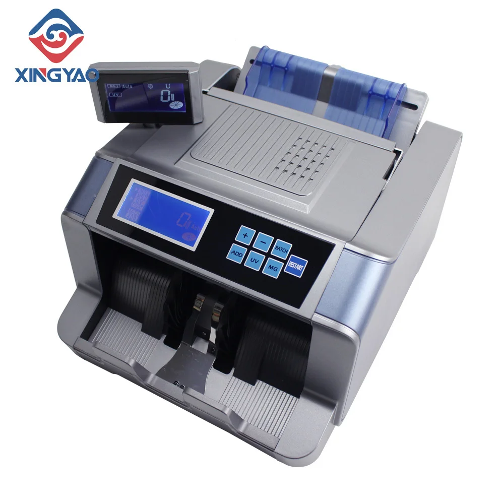 Xd-728d Bill Counter Banknotes Detectors With 3 Magnets Pakistan Money Counting Machine 110v 220v Turkish Rila/usd Cash Counter
