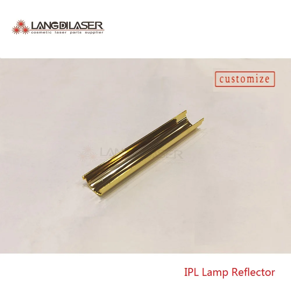 IPL Laser Reflector Tube / Can Coated Gold or Silver Or Aluminum / Can As Your drawing  Customization Any Size , Any Material