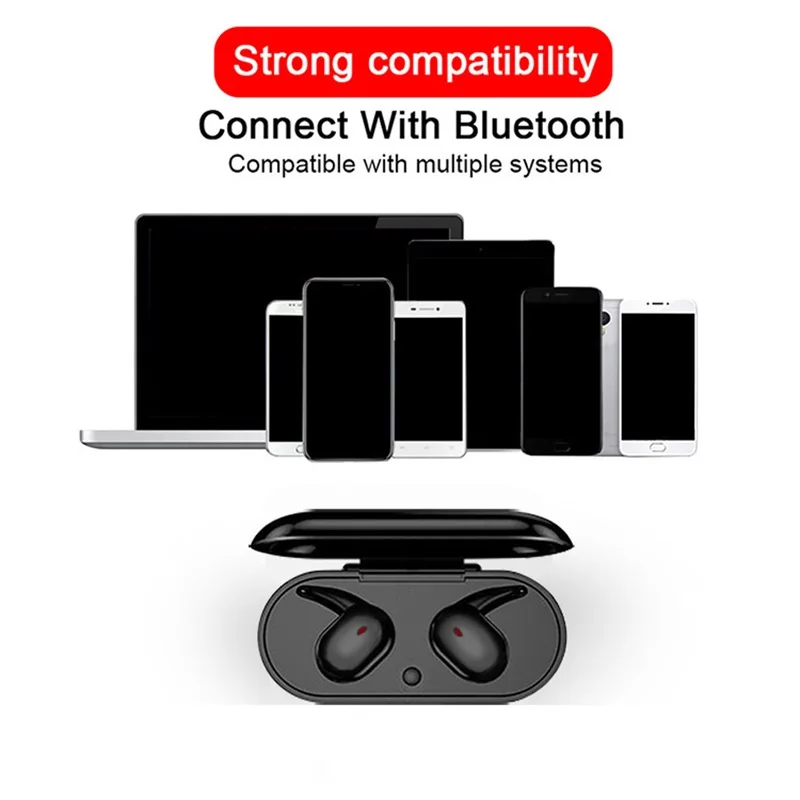 Oortelefoon Draadloze Y30 Tws Sport Headsets Oordopjes Touch Bluetooth Oortelefoon Met Microfoon Voor Iphone Samsung Fone De Ouvido