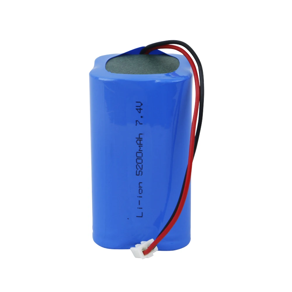 7.4V 5200mah lipo battery pack 18650 7.4V battery XH2.54 Plug with protection board for RC Toy Electric toys security facilities