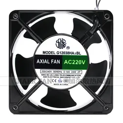 New original G12038HA2BL G12038HA2SL 12cm 120*38mm 220V welding machine cooling fan