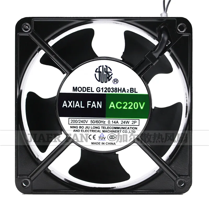 Nowy oryginalny wentylator chłodzący G12038HA2BL G12038HA2SL 12cm 120*38mm 220V do spawarek