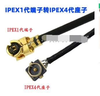 5cm/15CM/30cm  ipex to mhf4 cable IPX IPEX1 u.fl to IPEX4 antenna u.fl female to mhf4 male adapter interface the same side