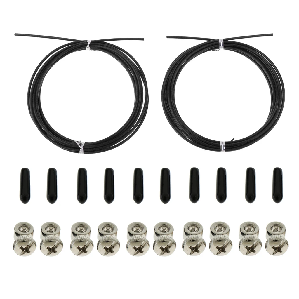 10ft Replacement Cable Durable Weighted Skip Rope Ropes Screws End