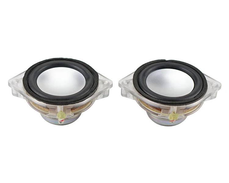 大人用のフルレンジスピーカーセット,調整可能なパワースピーカーのセット,直径1.75インチ,8オーム,長さ5W, 45mm, 2個