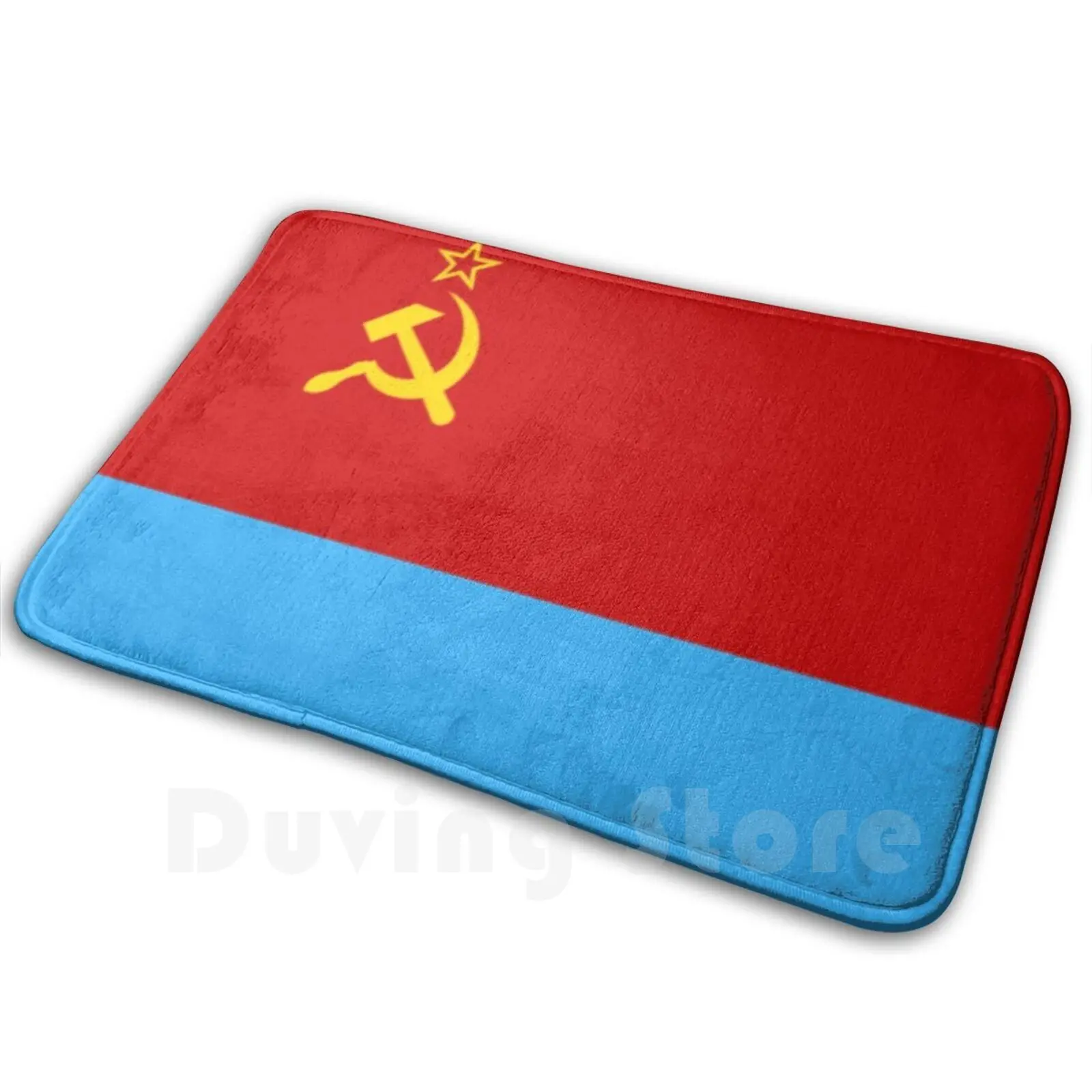 Flag Of Ukraine Ussr Soft Non-Slip Mat Rug 1287 Carpet Cushion Ussr Communism Ukraine