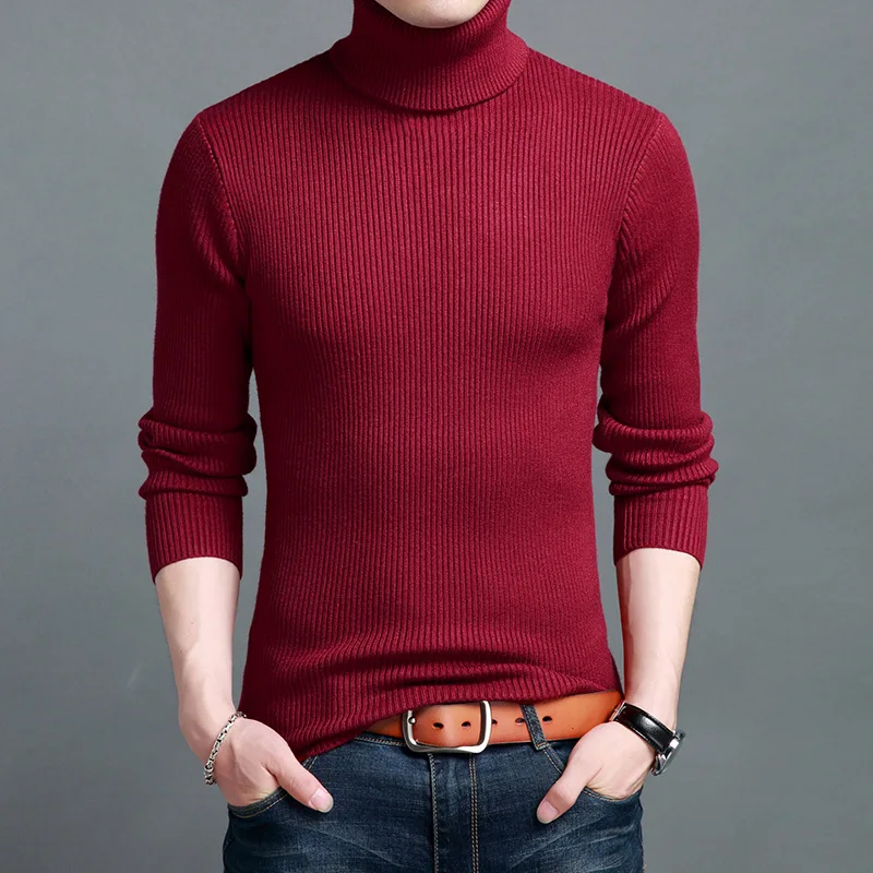 

MRMT 2024 Brand New Autumn and Winter Men's Sweaters Cashmere Padded Sweater Slim Pullover for Male Sweater