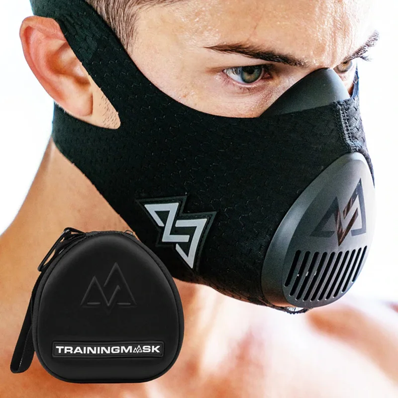 Maschera sportiva maschera da allenamento Running Fitness Gym Workout ciclismo Elevation maschere da allenamento sportive per allenamento ad alta