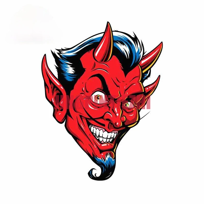 Car Stickers Vinyl Motorcycle Decal Car Window Body Decorative Creative for Devil Refrigerator Personality Car Stickers