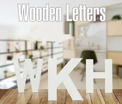 1PC 15cm Home Decor Wooden Letter 26 Wood English alphabet Letters Home Wedding Party Decoration DIY Handcrafts Ornaments ML 010