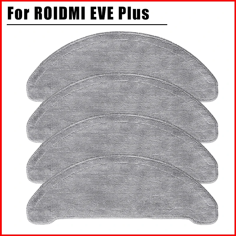 

Washable Replaceble Mops Cloths Rag Accessories Compatible With ,For VIOMI S9 Roidmi Eve Plus Robot Vacuum Cleaner Mopping Parts