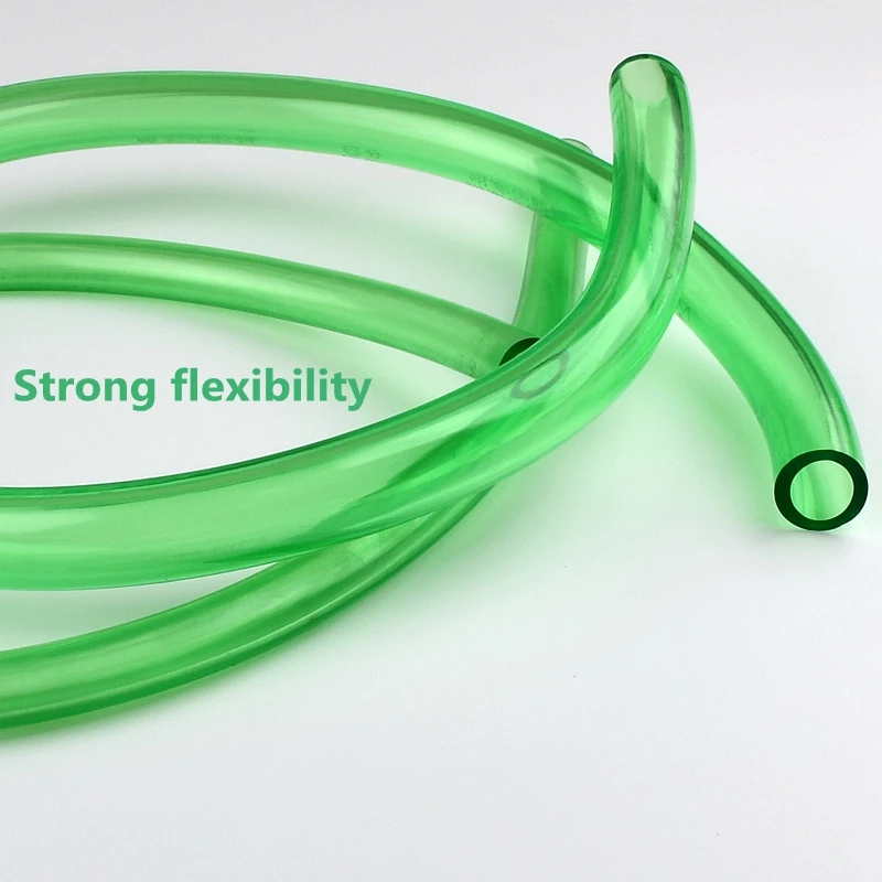 1M Green I.D 13/16/19/25/32/38 mm PVC Beef Tendon Thickened Hose Fish Tank Flexible Rubber Hose Garden Watering Pipe Connector