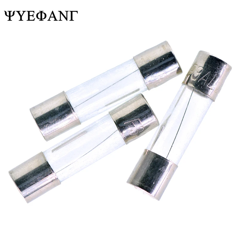 20PCS 5*20 Fast-blow Glass Fuses 5x20 5*20mm 250V 0.1A 0.2A 0.5A 1A 2A 3A 4A 5A 6A 8A 10A 15A 20A 25A 30A AMP Tube Fuses