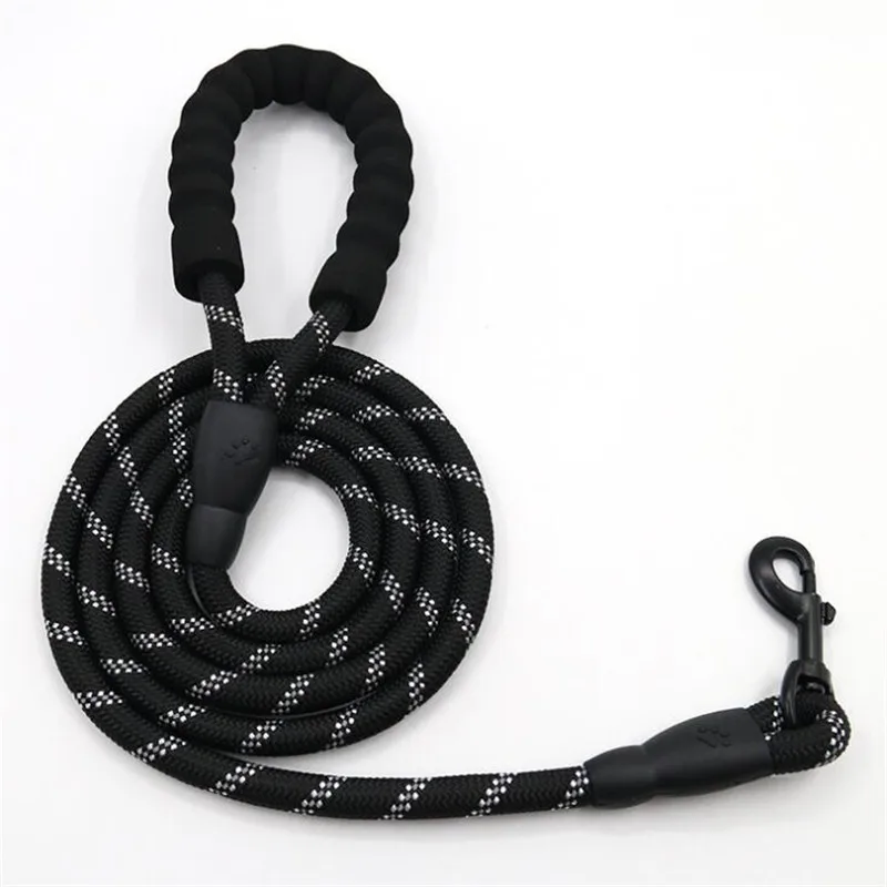 Luminous Beautiful 1.5M Nylon Safety Buckle Dog Pet Leash High Quality 02