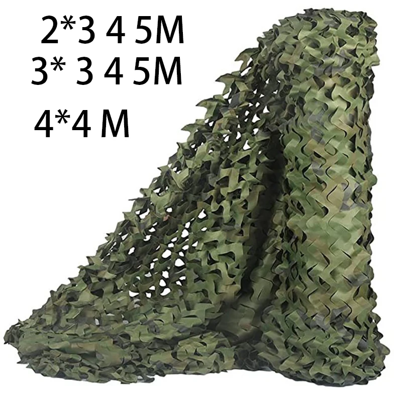 

Camo Netting 2x3 3x4 5 4*4 Sun Shade Party Camouflage Net Blinds Great For Sunshade Camping Shooting Hunting Outdoor Decoration