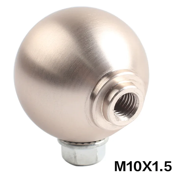 Aluminum 5/6 Speed M10X1.5 Type-R JDM Ball Shape Gear Shift Knob for Honad Civic Fit FD2 FN2 EP3 DC2 DC5 S2000 F20C