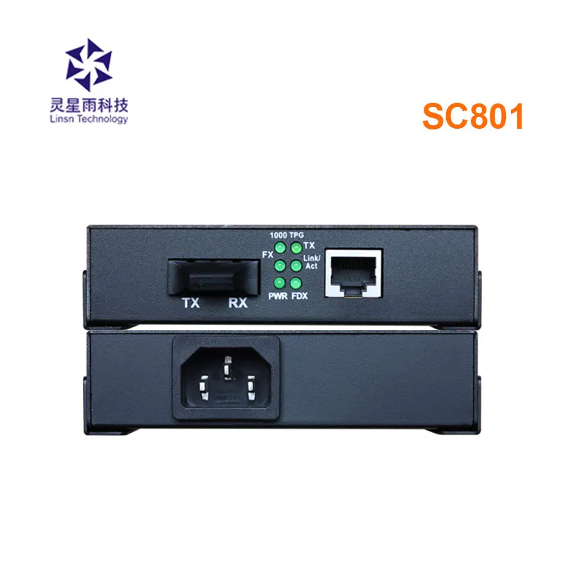 

SC801 single mode single fiber 20km dvi over fiber optic extender transmitter and receiver sc fiber optic Interface