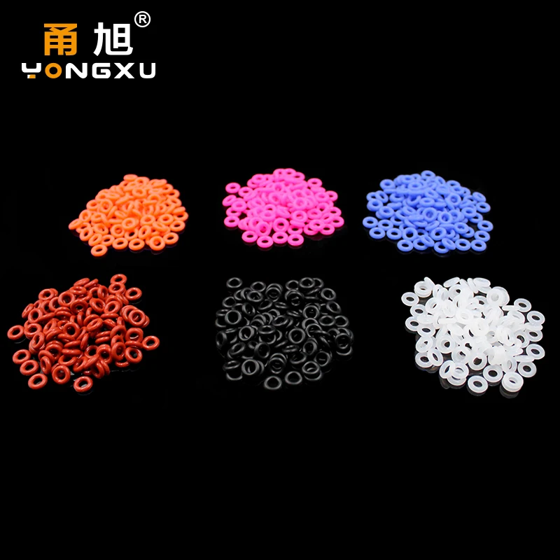 125Pcs Keyboard o-ring Keycaps Silicone rubber ORing Switch Sound Dampeners Cherry MX Dampers Key cap Silicone Seal Ring.-.