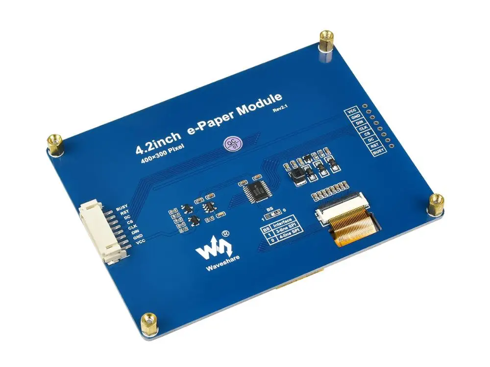 4.2 Inch E-Papier Module (B), Drie-Kleur, Met Embedded Controller, duidelijk Display Zonder Elektriciteit, Voor Industriële Instrument Etc