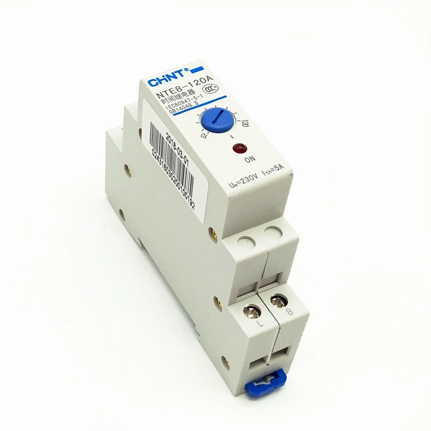 CHINT Time Delay Relay NTE8-10A  1S-10S  NTE8-120A 10~120S  NTE8-480A 30S-480S Control-off Relay AC230V DC24V