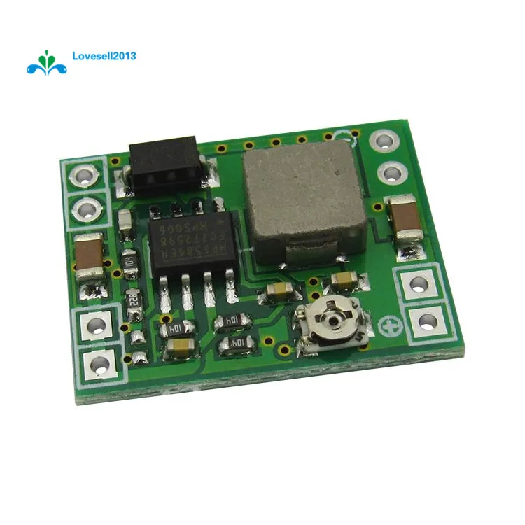 2 PCS Mini DC-DC Step Down Power Supply Module 3A 4.5-28V To 0.8-20V Adjustable Buck Converter for Arduino Replace LM2596