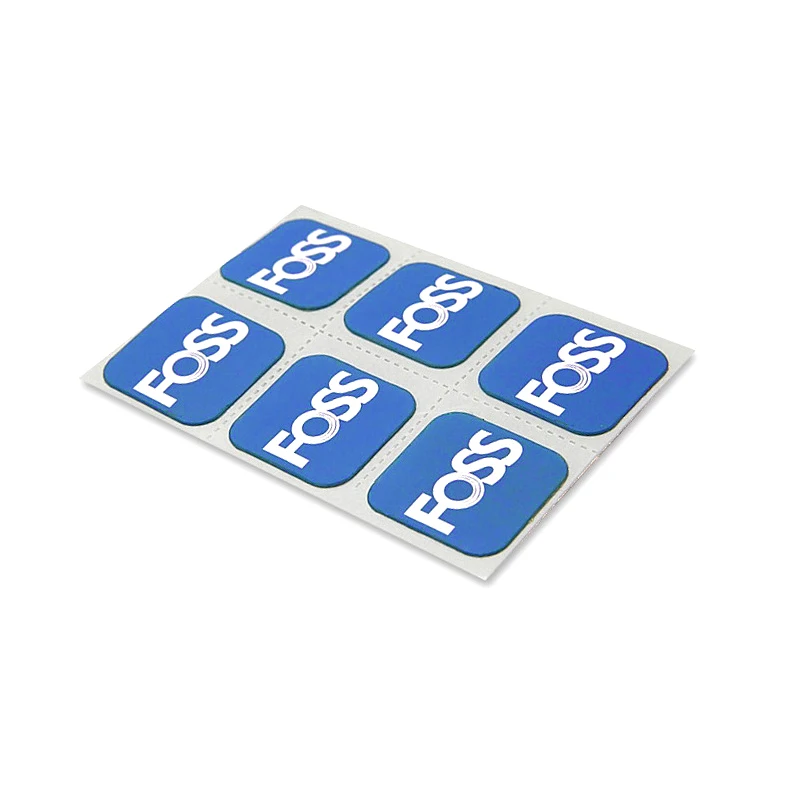 FOSS 6Pcs/Set Bicycle Tire Patch Quick Drying Bike Tube Repair Pad Tool Inner Parches MTB Road Bike Repairing Tool