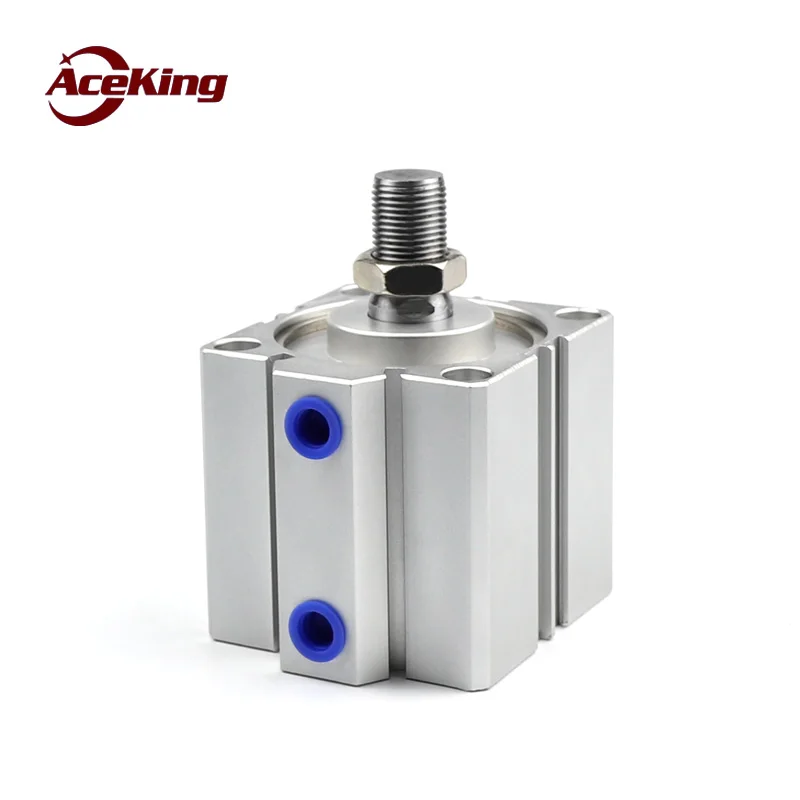 SDA Thin cylinder with external teeth External thread small pneumatic SDAS/SDA40x5x10x15x20x25x30x35x40x45x50x75x100-B