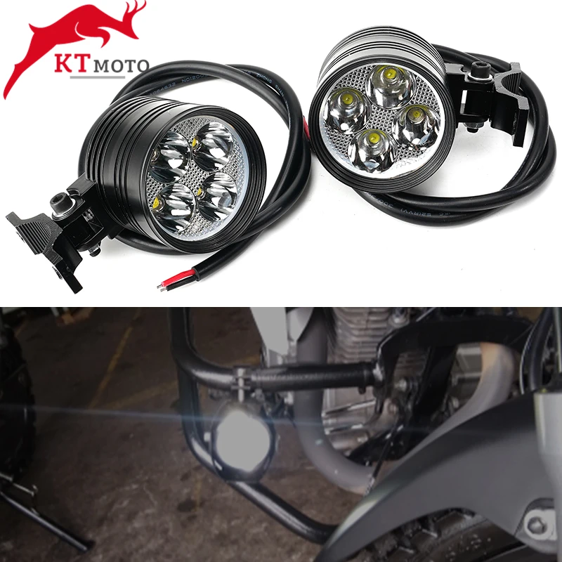 

For HONDA X-ADV 300 750 1000 XADV NC750X NC750/X/S NC700/X White Motorcycle headlights auxiliary lamp 12V LED spot head lights