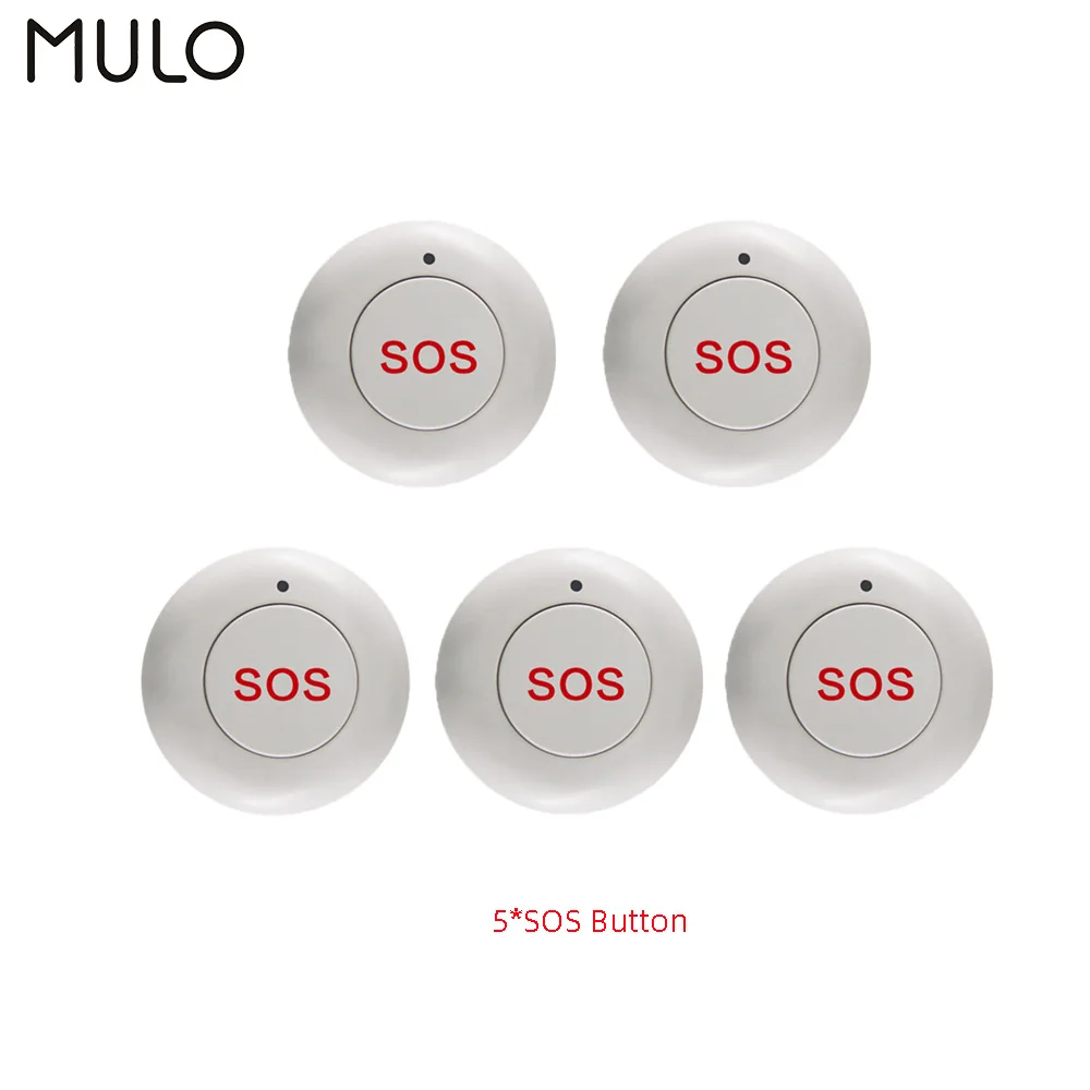 433MHz Wireless SOS Button Emergency Button for Help Compatible with Our 433MHz Home Burglar Security Alarm System